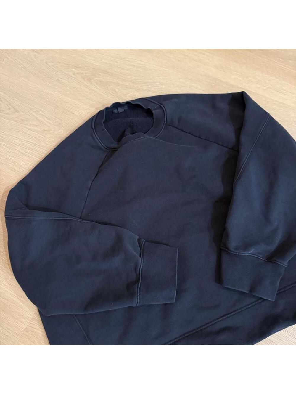 COS Black Oversized Raglan Sweatshirt Size Large